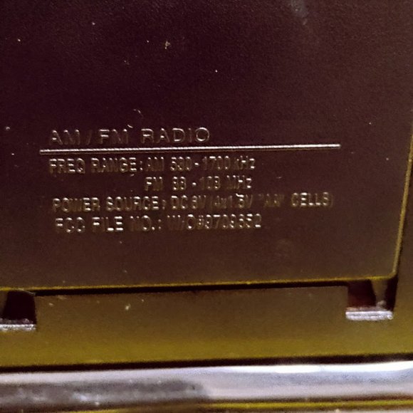 PS Limited Edition Portable Audio & Video Vintage Ps Limited